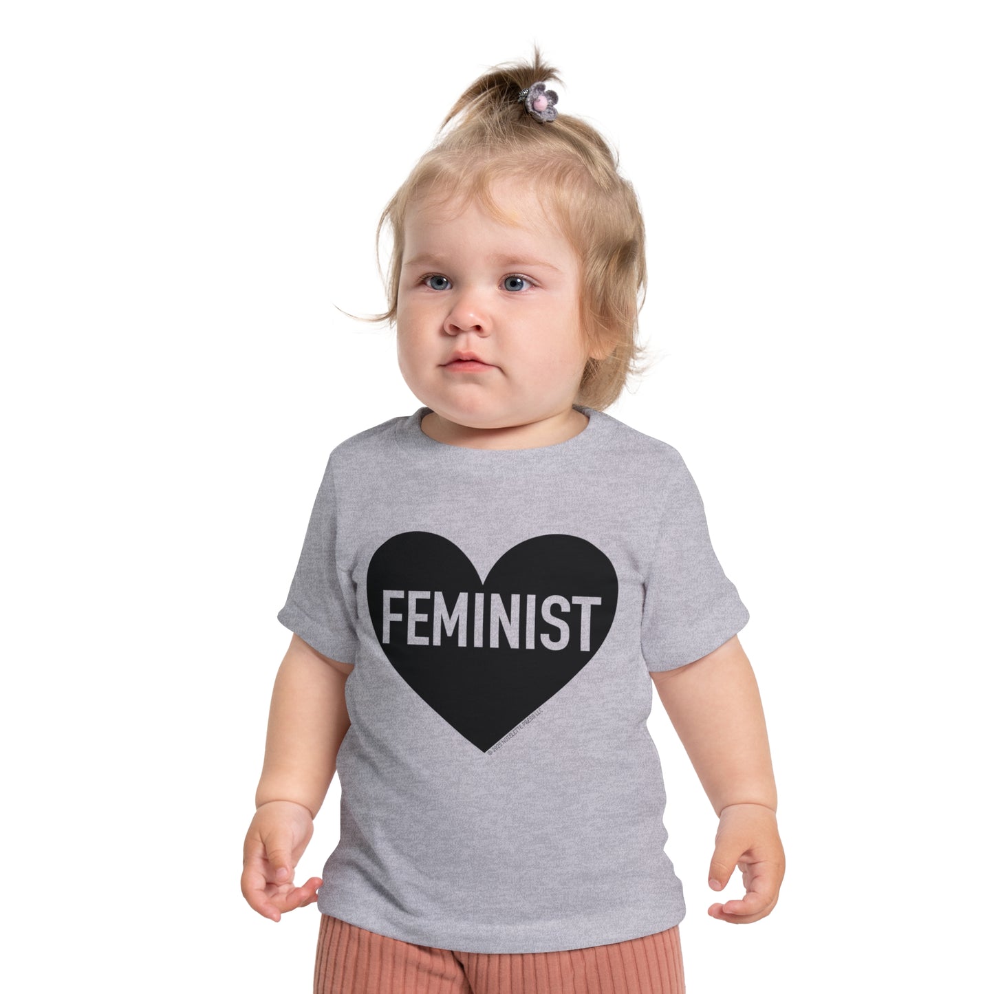 Baby Feminist Heart Tee