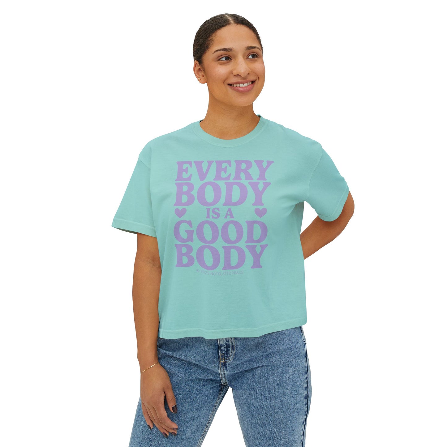 Every Body is a Good Body Boxy Tee