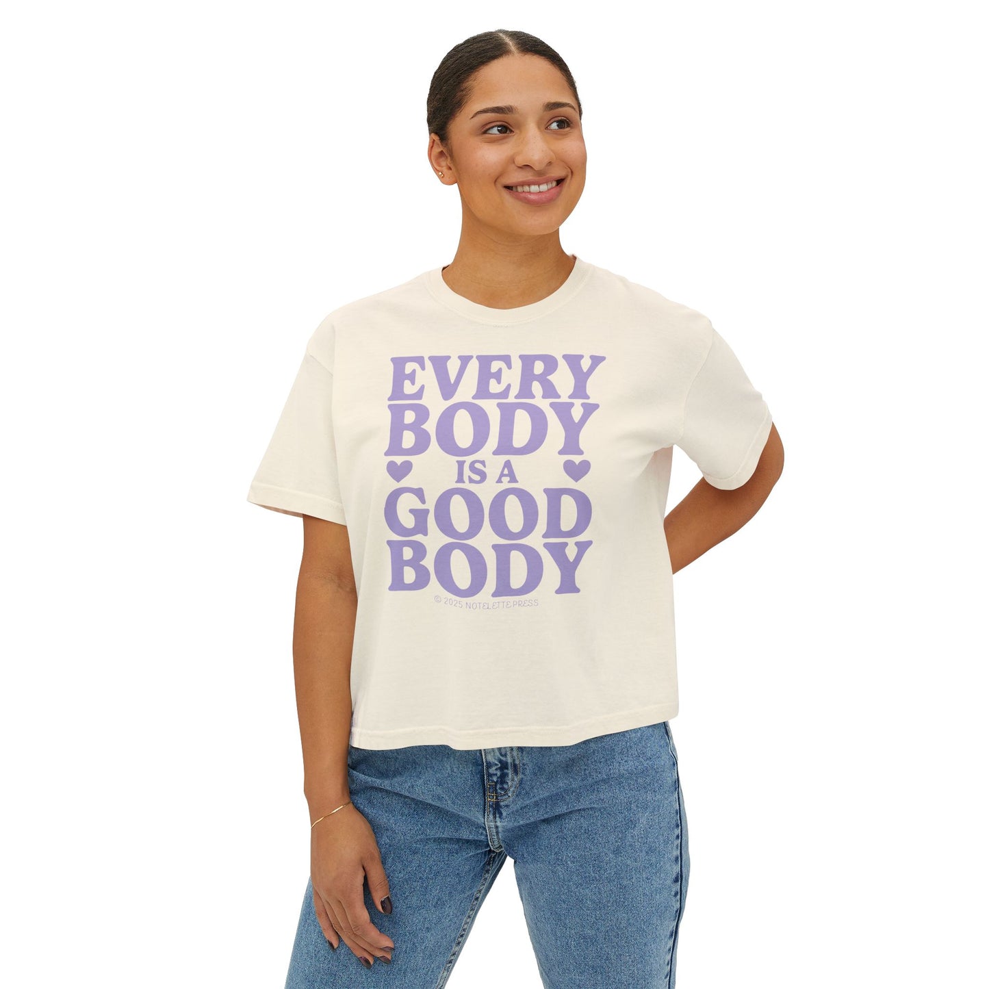 Every Body is a Good Body Boxy Tee