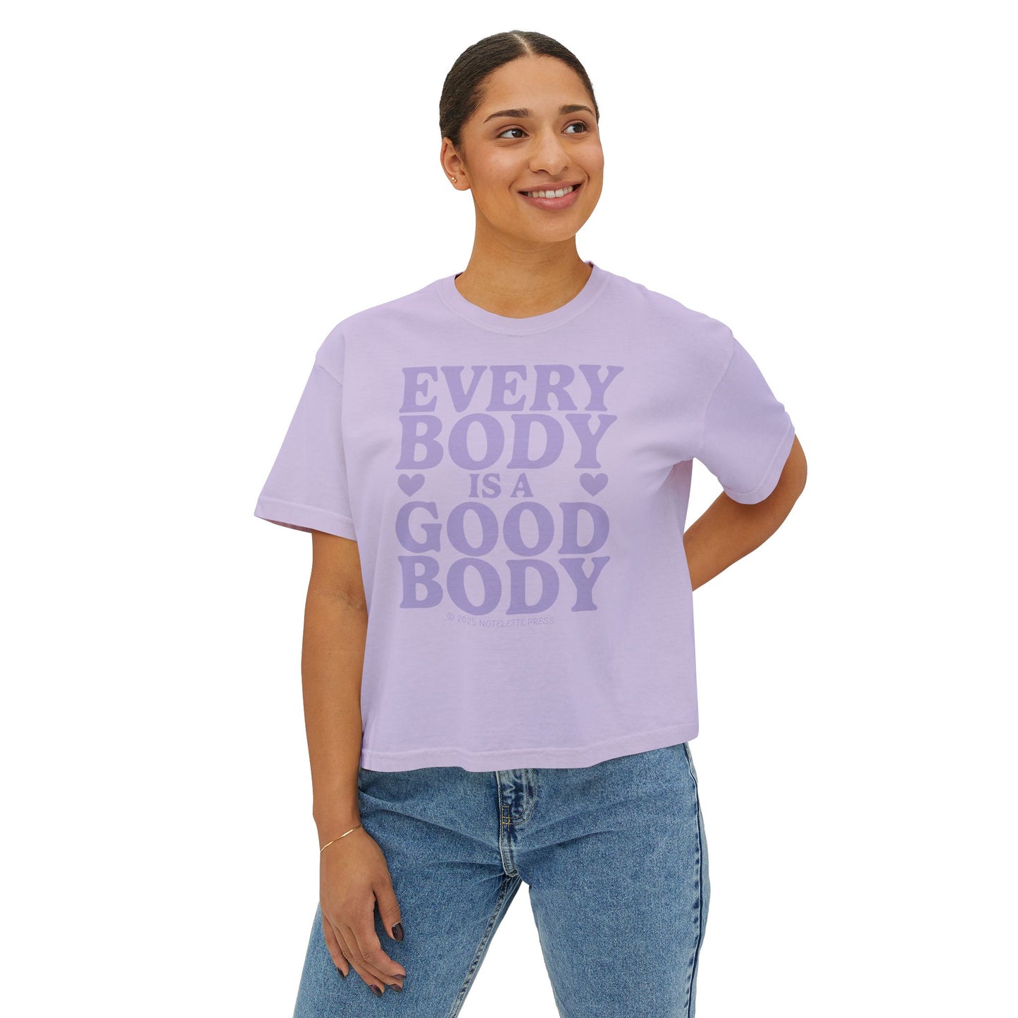 Every Body is a Good Body Boxy Tee