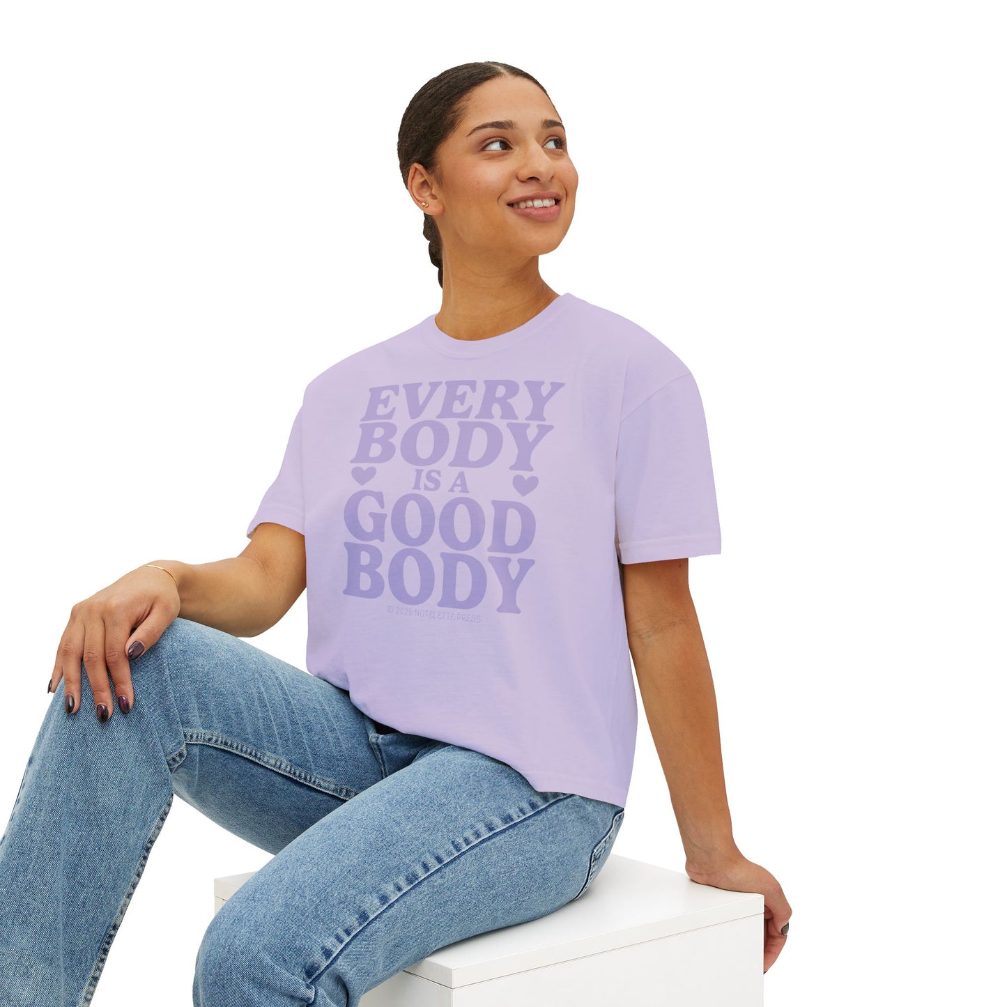 Every Body is a Good Body Boxy Tee