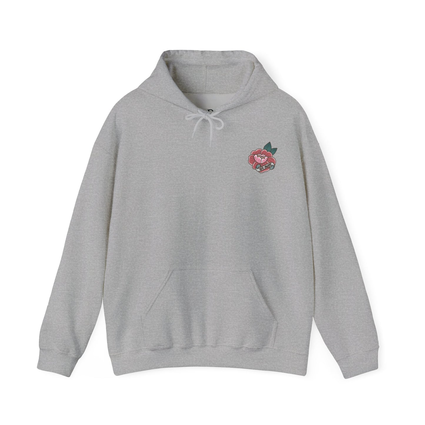 Go Away Flower Hoodie