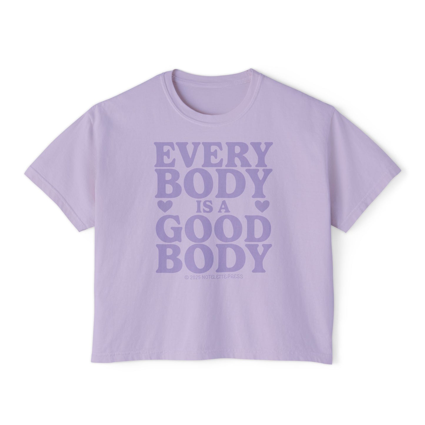 Every Body is a Good Body Boxy Tee