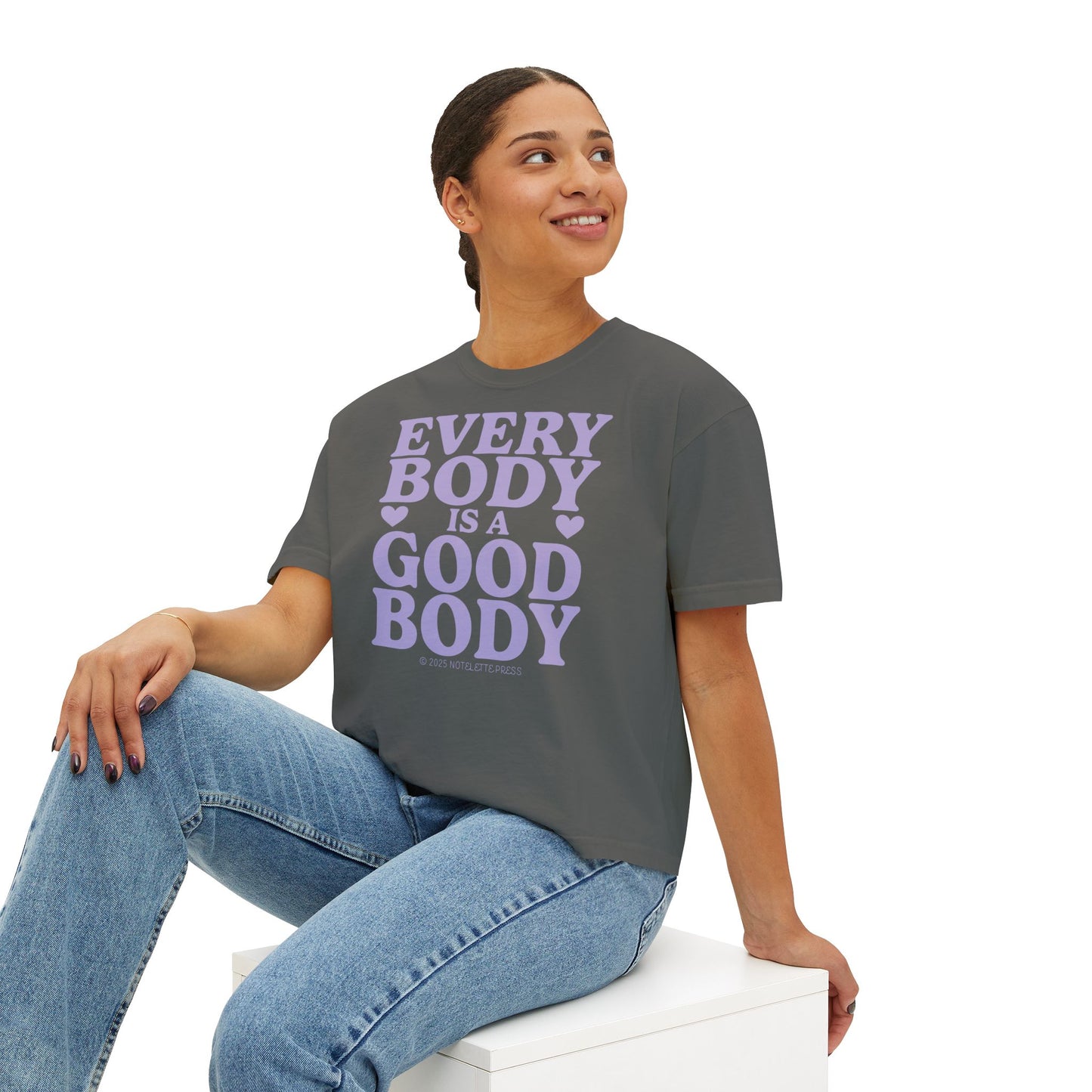 Every Body is a Good Body Boxy Tee