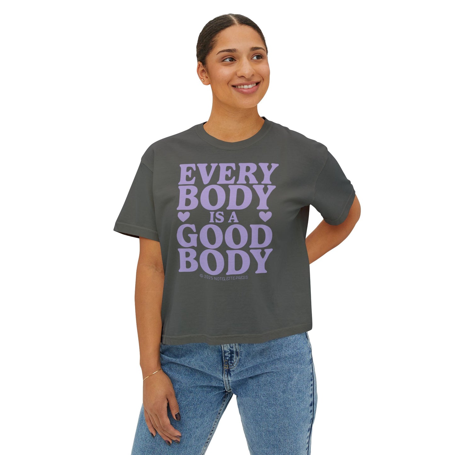 Every Body is a Good Body Boxy Tee