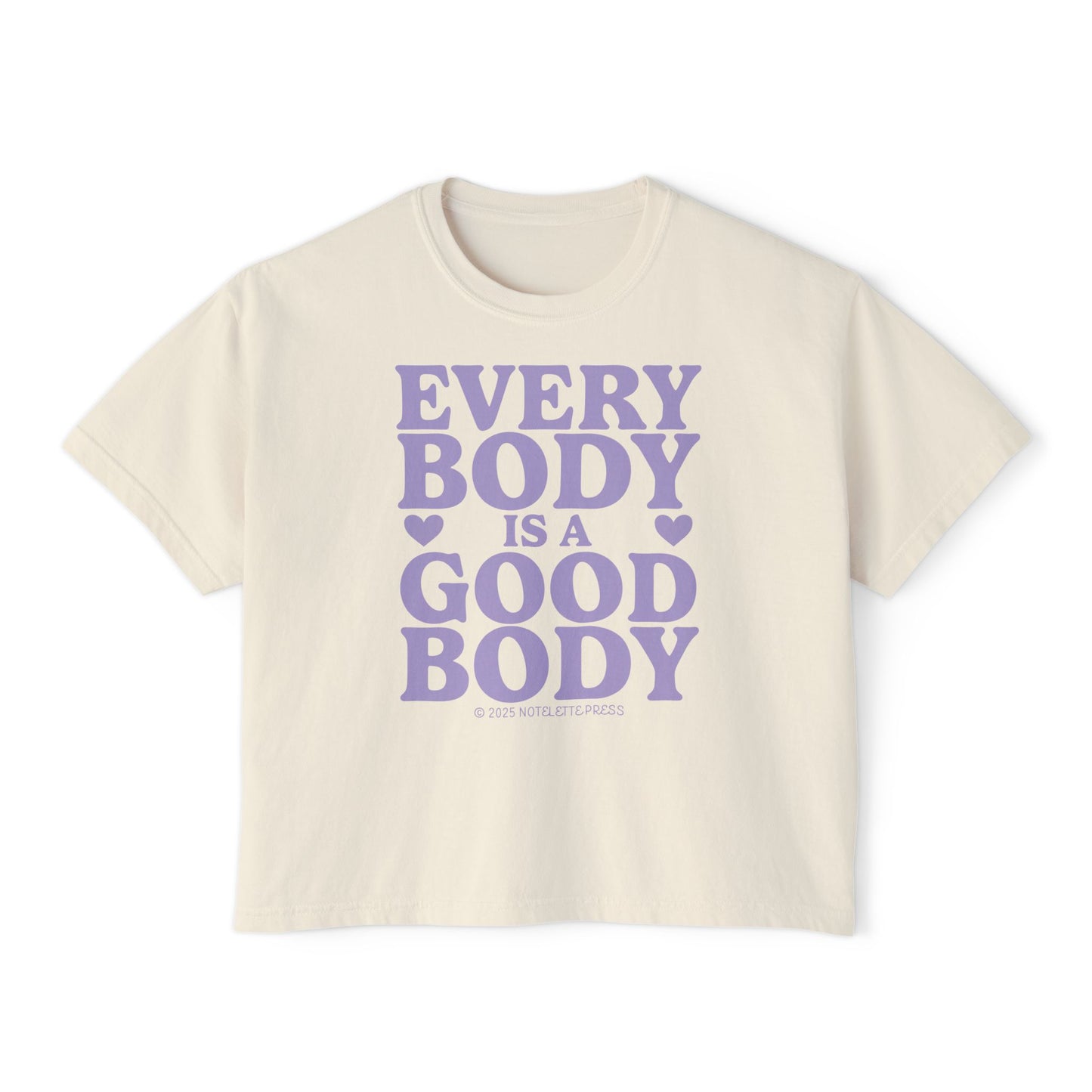 Every Body is a Good Body Boxy Tee
