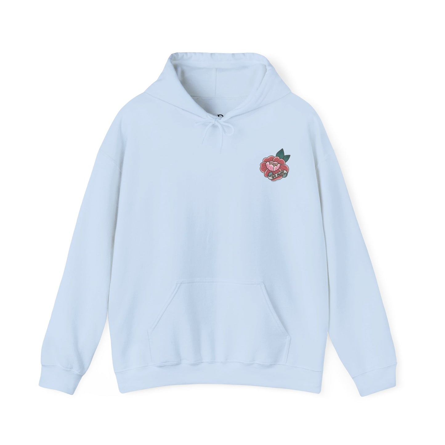 Go Away Flower Hoodie
