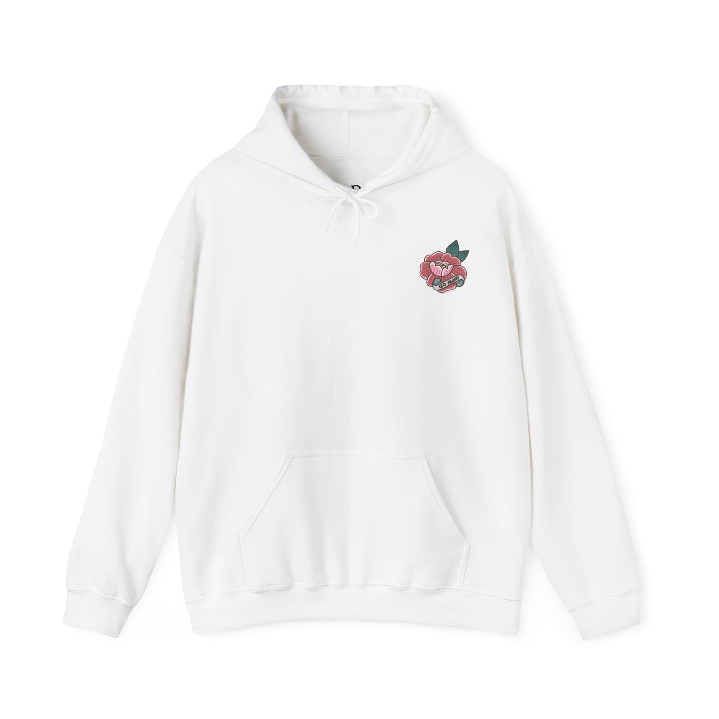 Go Away Flower Hoodie