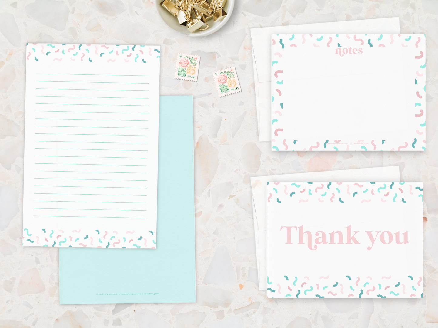 Jubilee Note Card Set