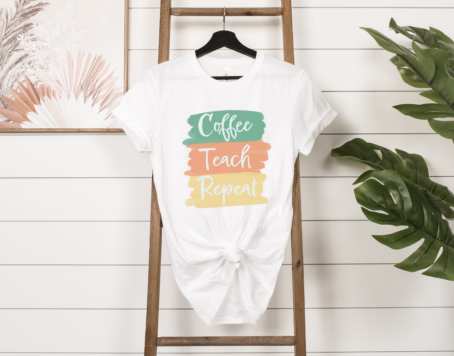 Coffee, Teach, Repeat Tee