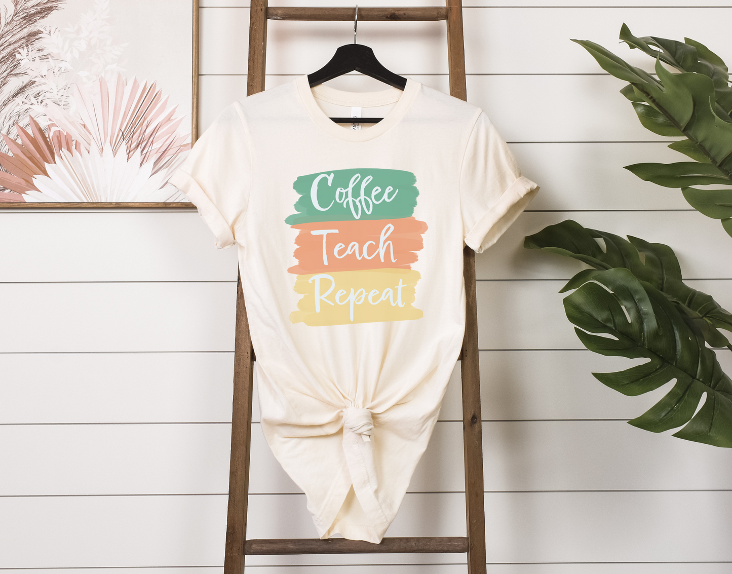 Coffee, Teach, Repeat Tee
