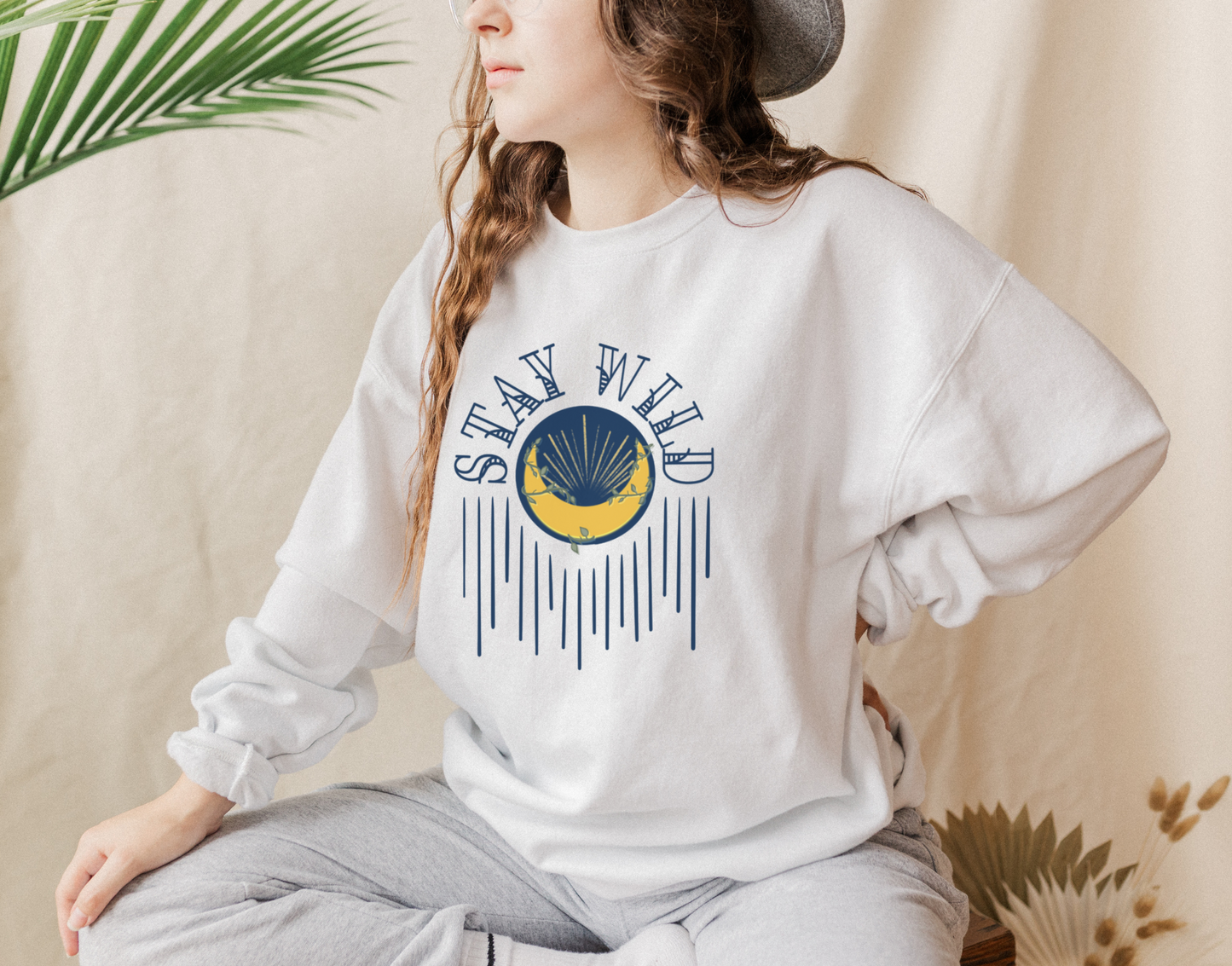Stay Wild Crewneck Sweatshirt