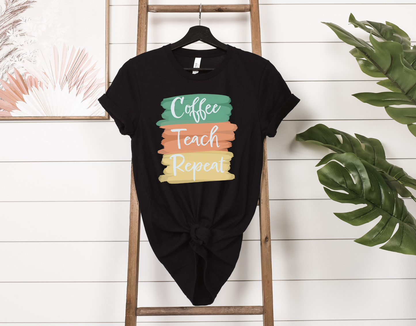 Coffee, Teach, Repeat Tee