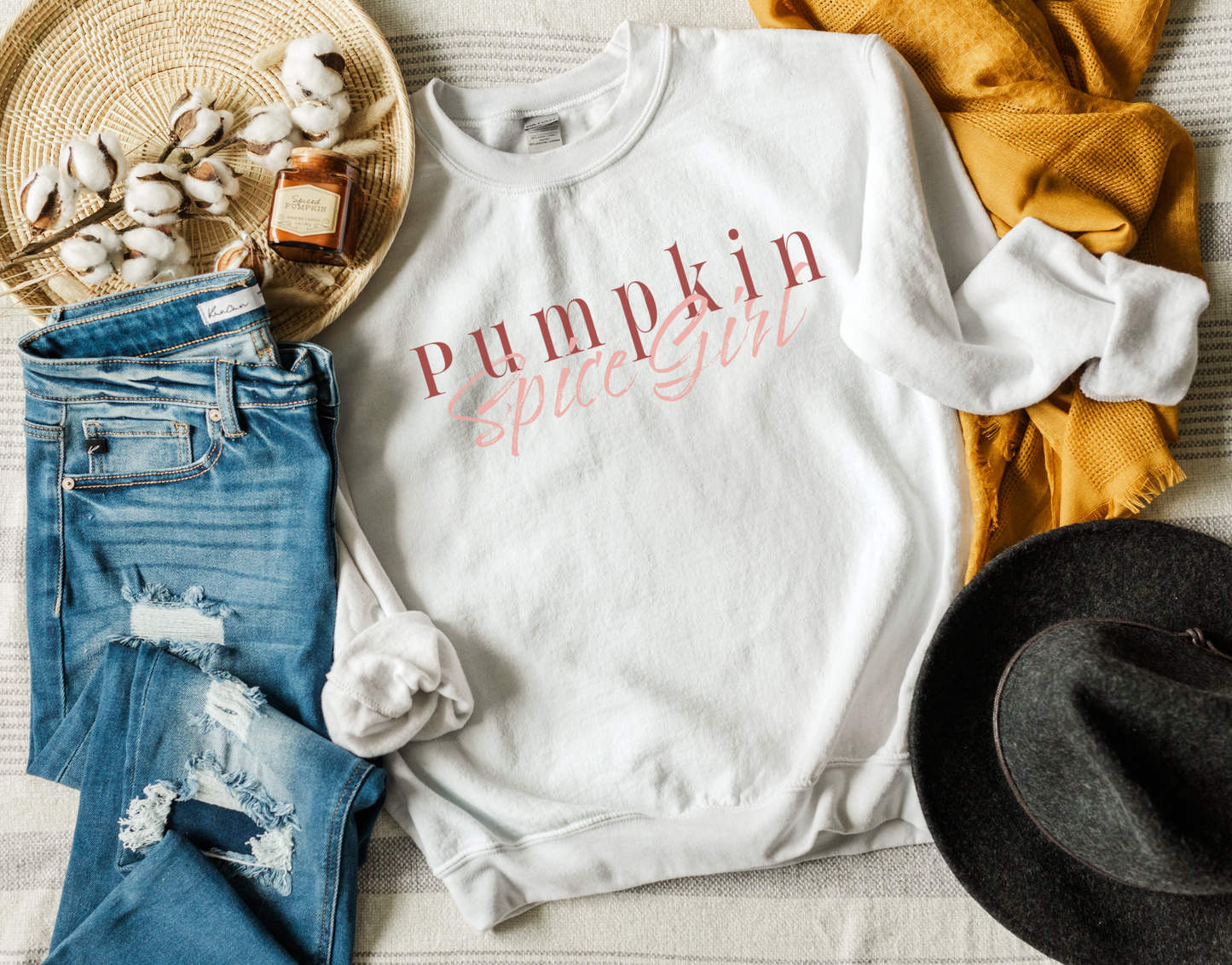 Pumpkin Spice Girl Crewneck Sweatshirt
