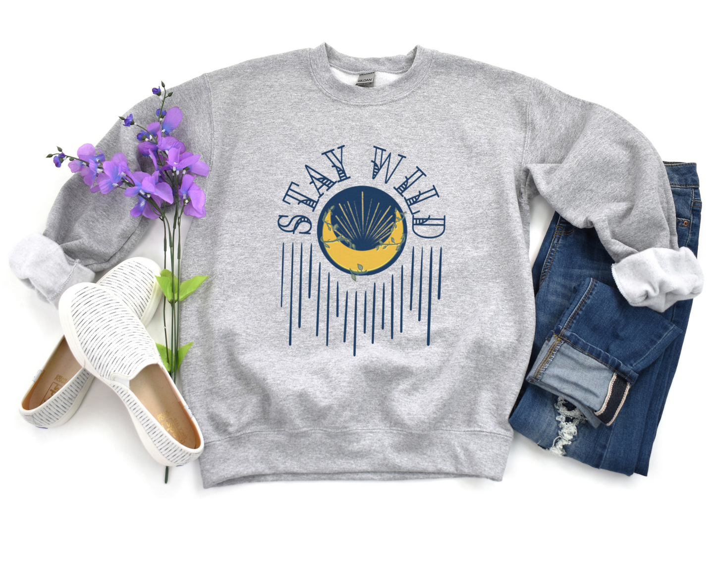 Stay Wild Crewneck Sweatshirt