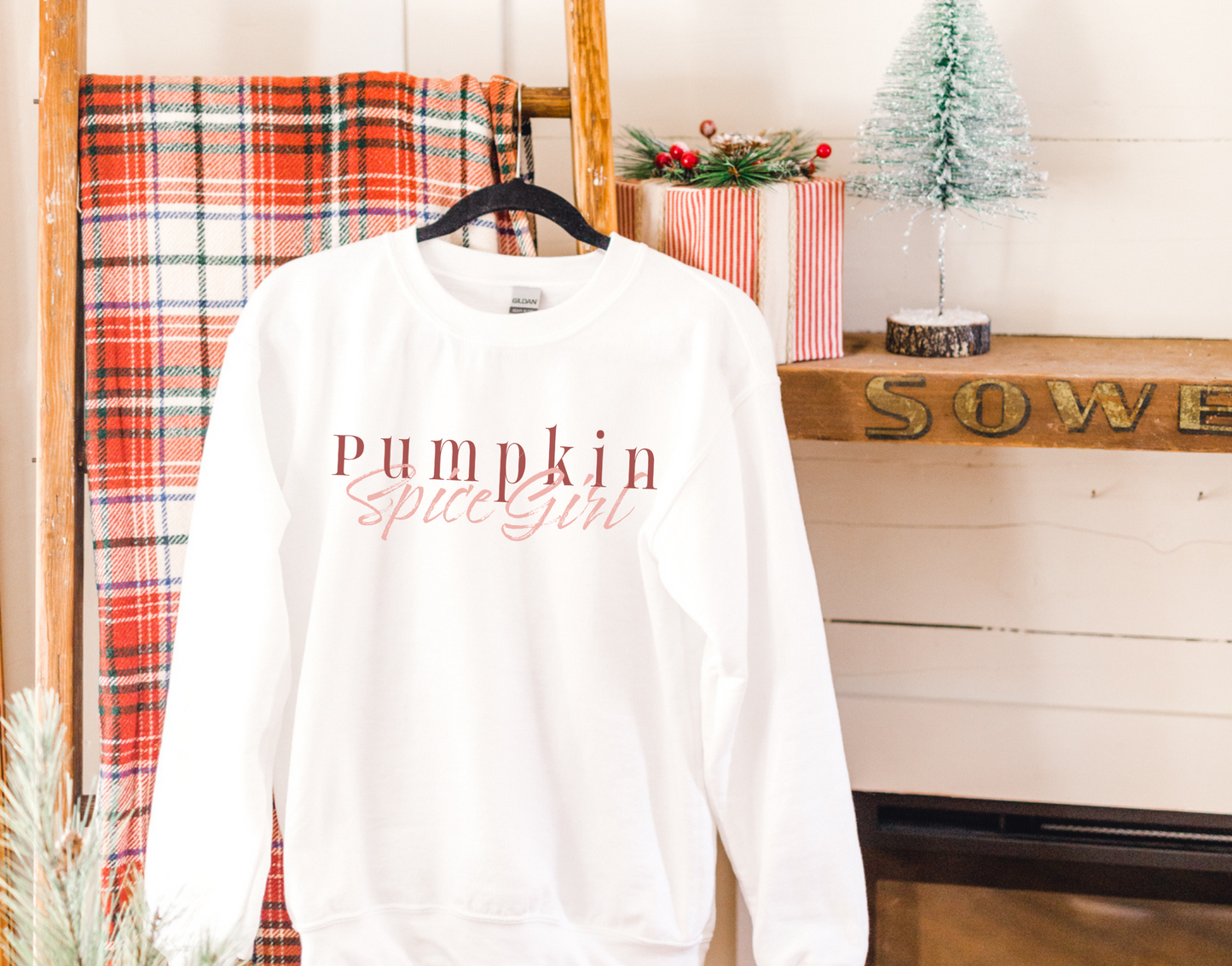 Pumpkin Spice Girl Crewneck Sweatshirt