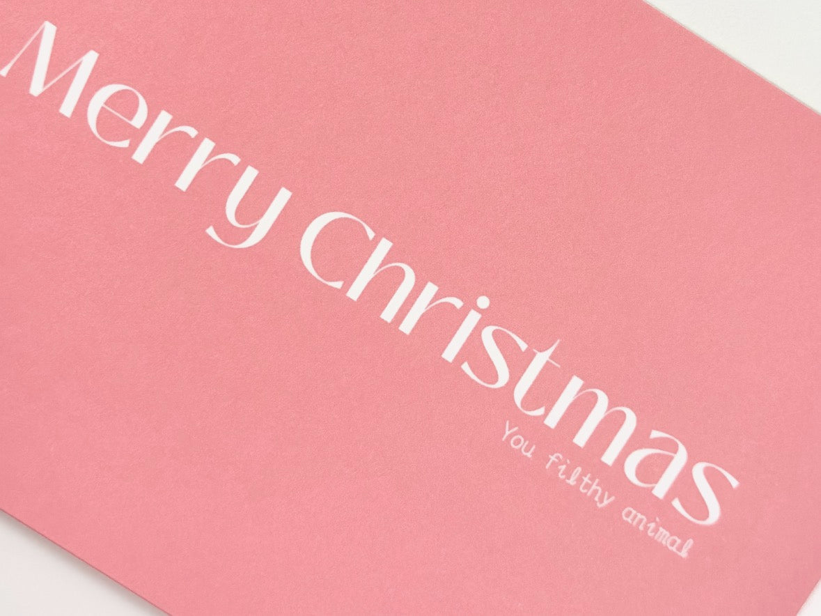 Pastel Christmas Post Cards