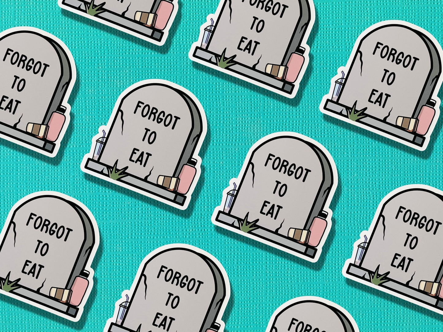 Forgot to Eat Sticker