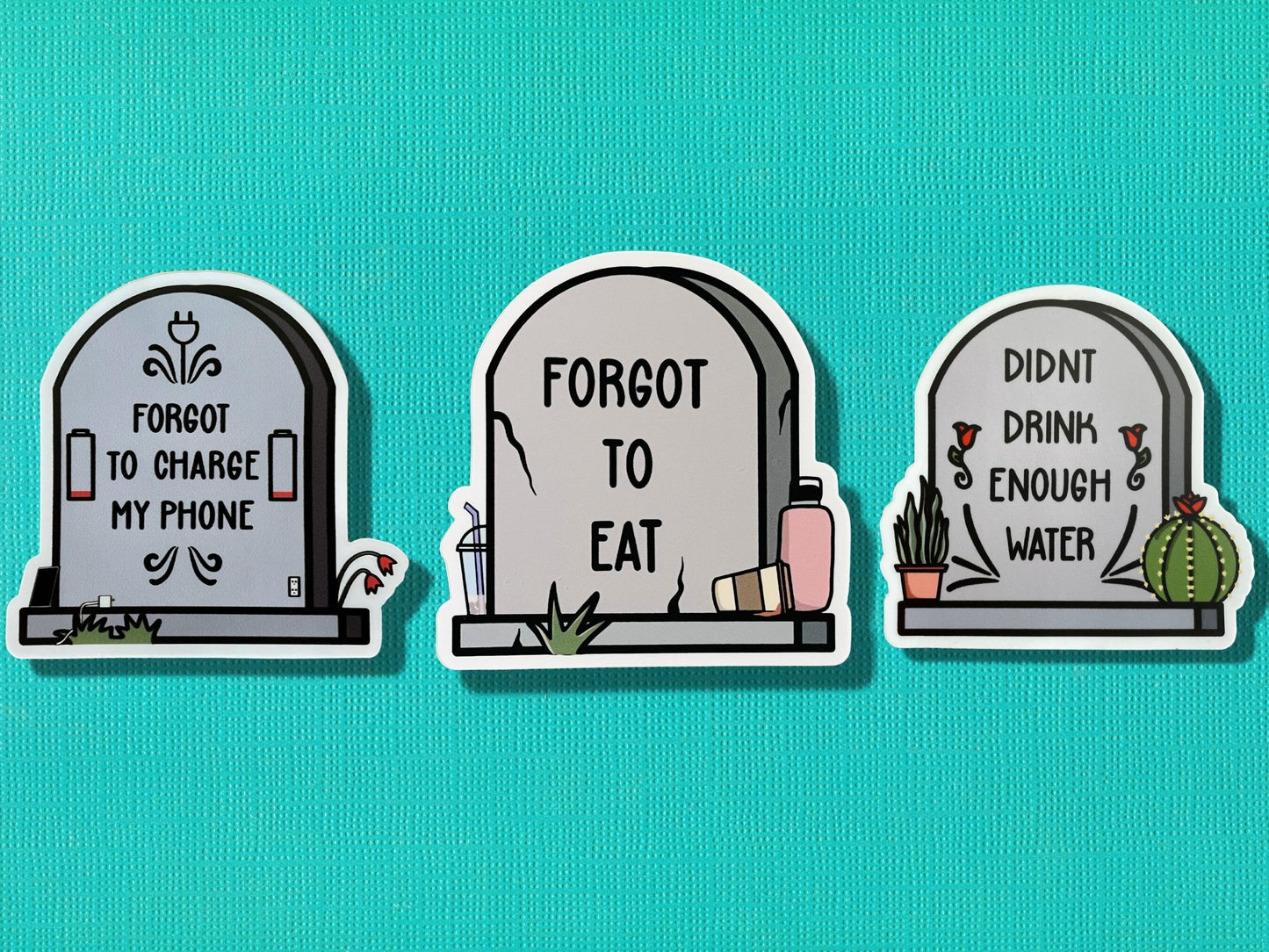Dead Funny Sticker Set