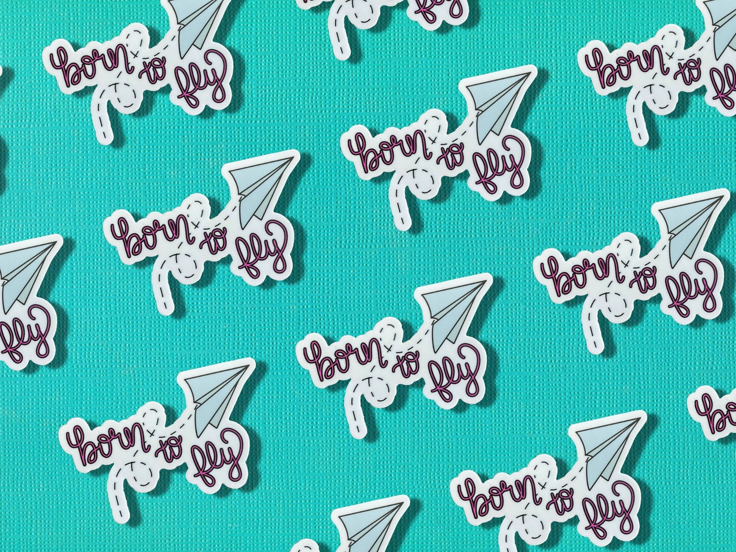 Born to Fly Sticker