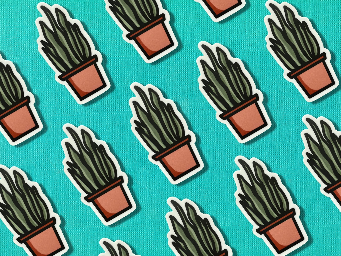Snake Plant Sticker