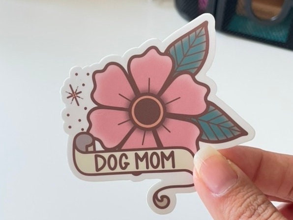 Dog Mom Sticker