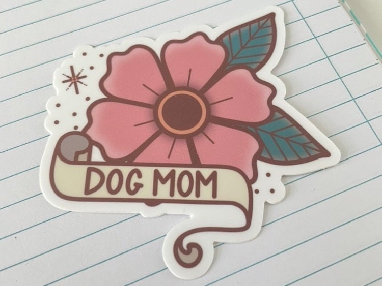 Dog Mom Sticker