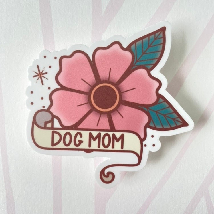 Dog Mom Sticker