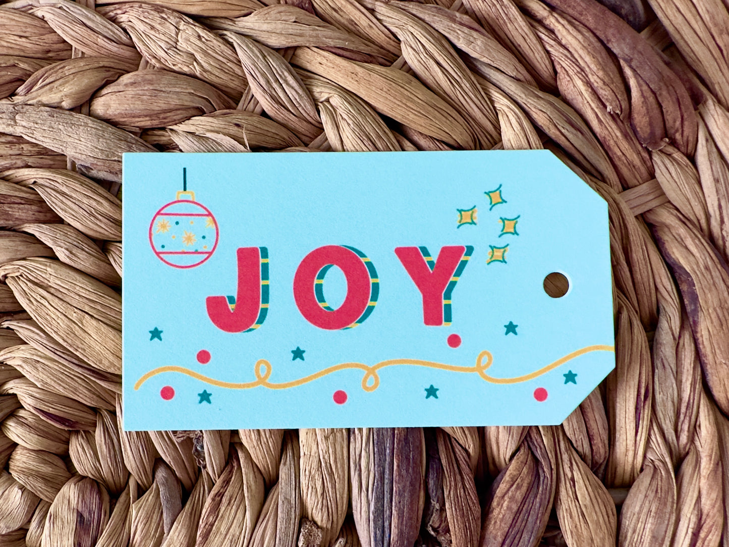 Retro Holiday Gift Tags