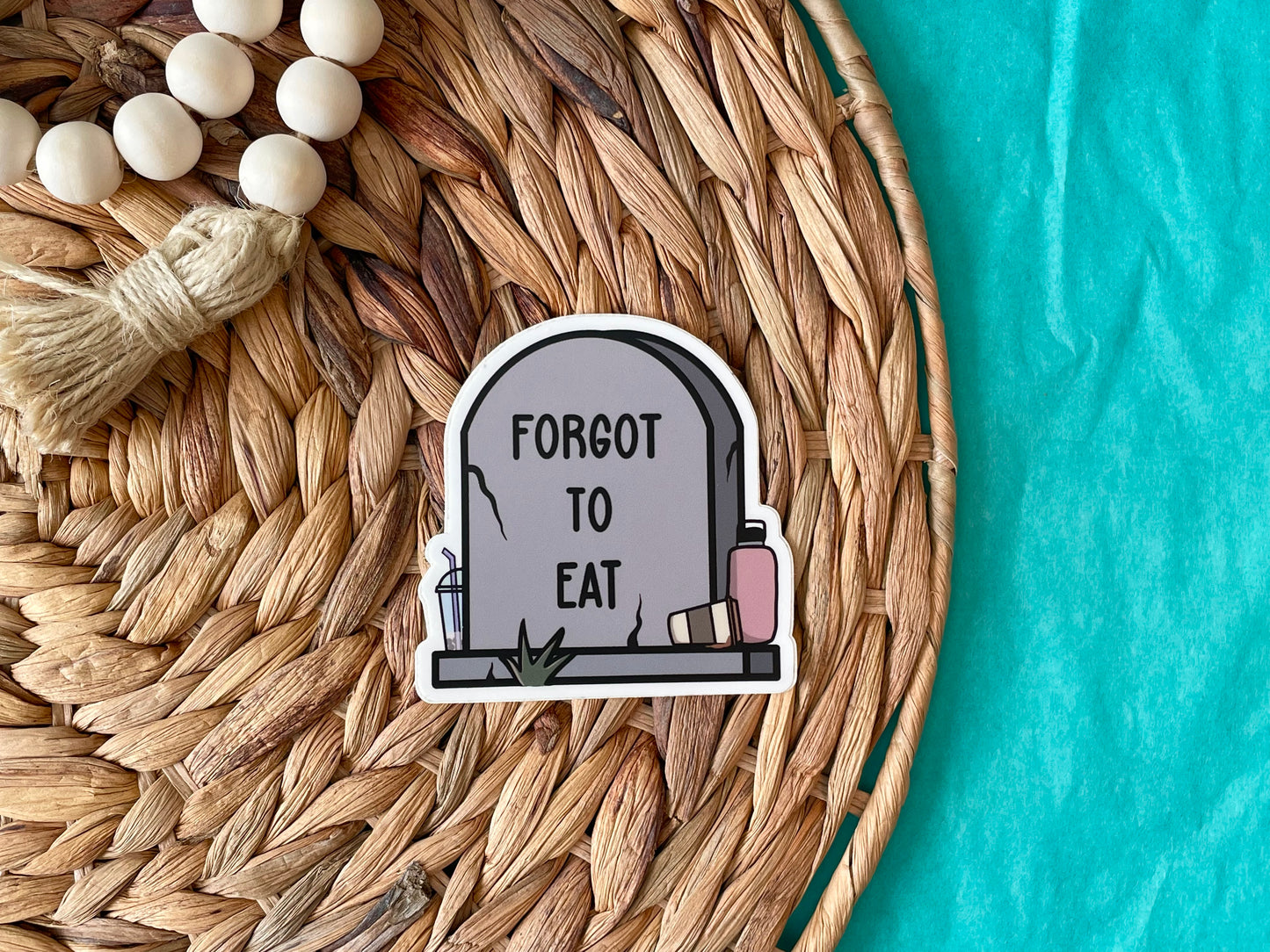 Forgot to Eat Sticker