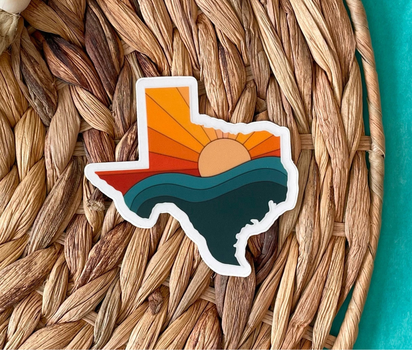 Clear Texas Pride Sticker