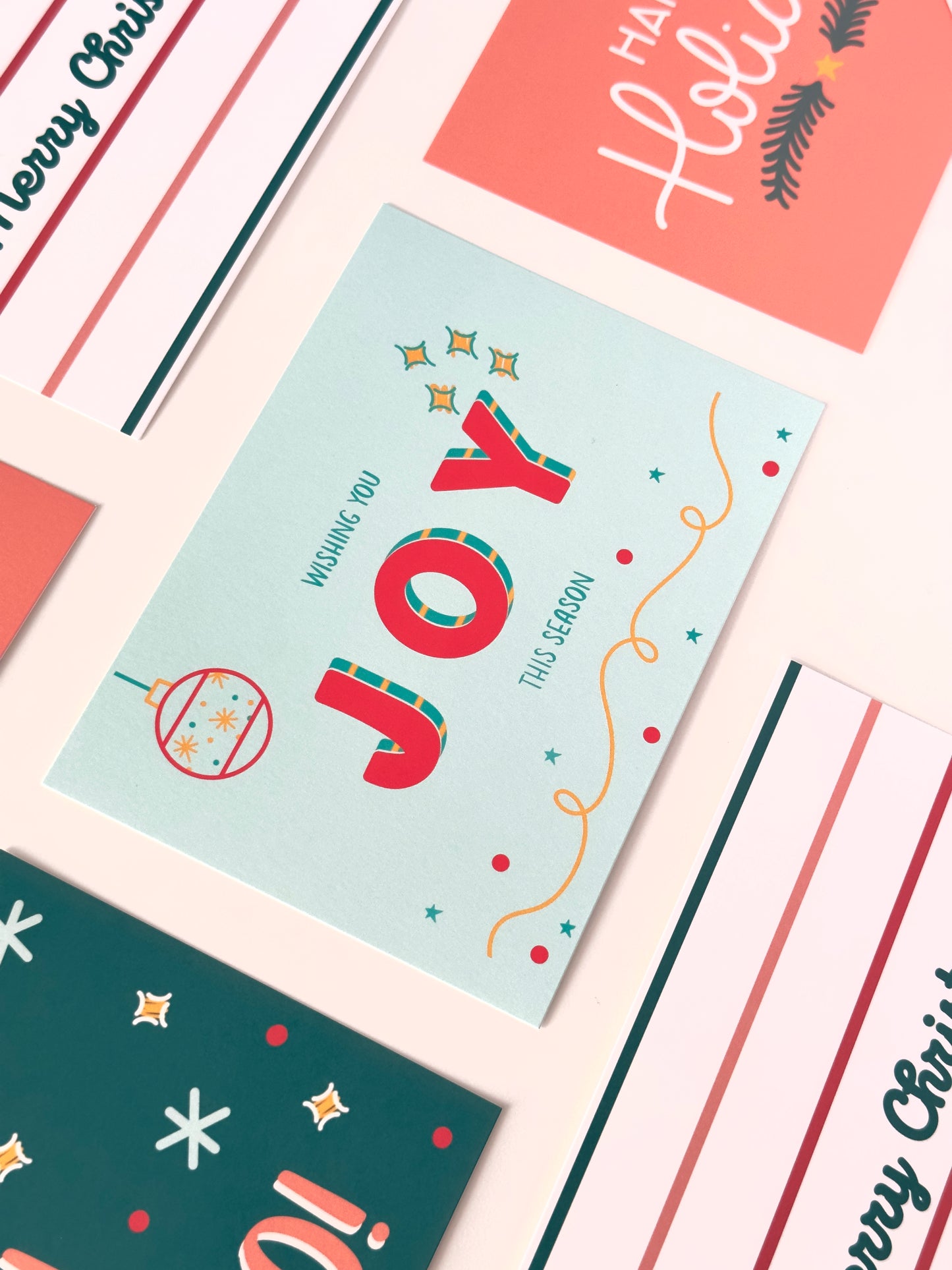 Retro Holiday Post Cards