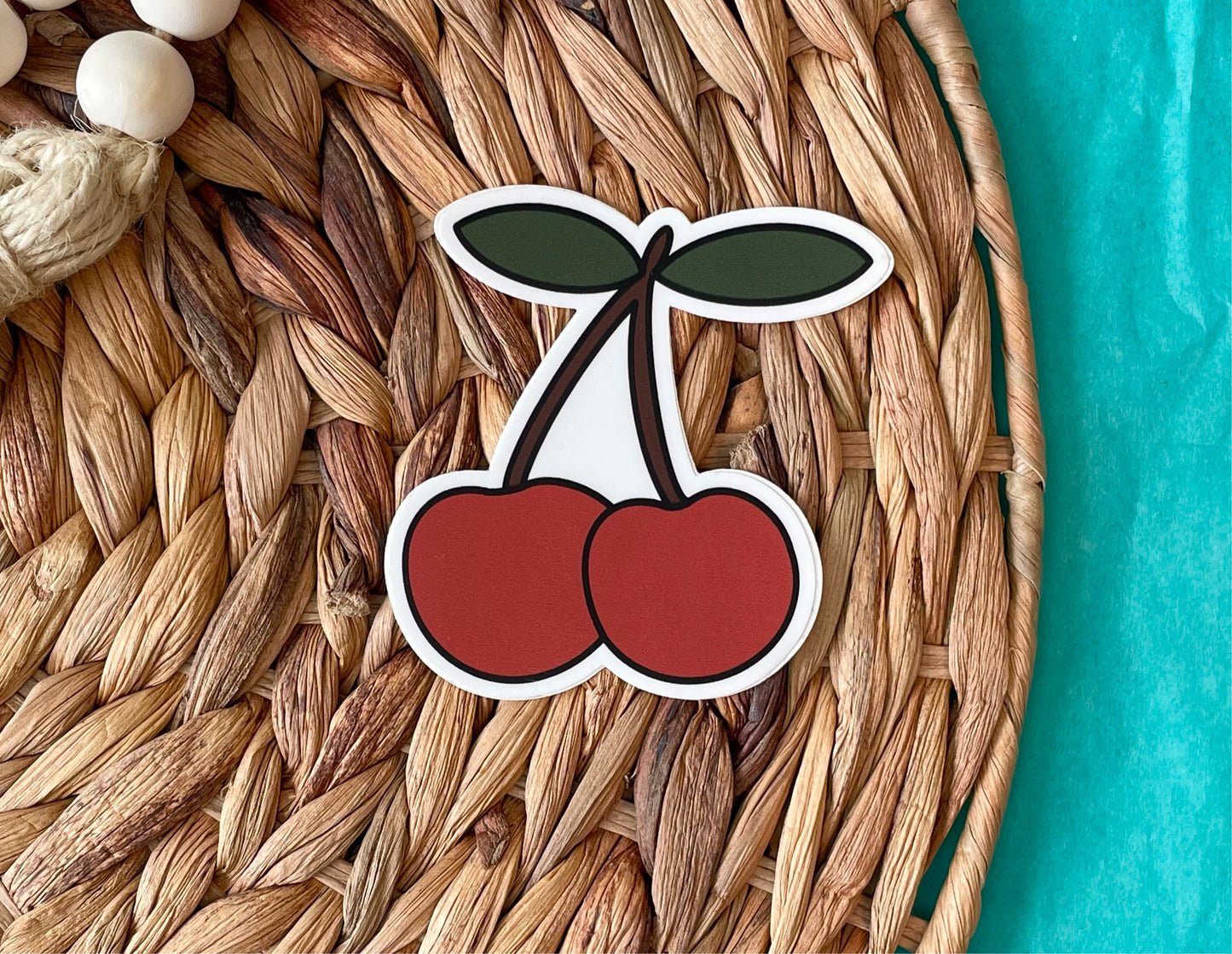 Summer Cherry Sticker
