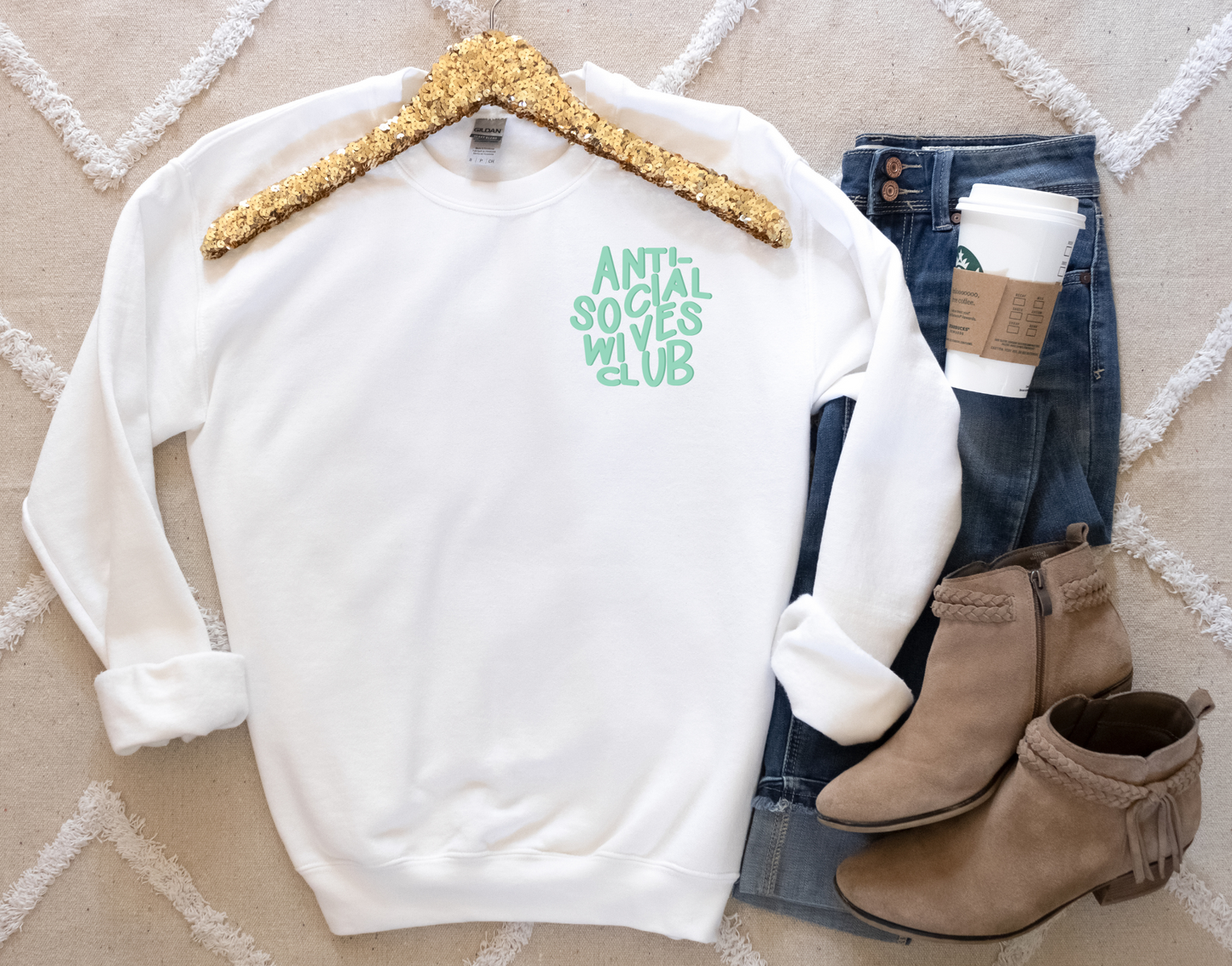 Anti Social Wives Club Crewneck