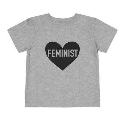 Feminist Heart Toddler Tee