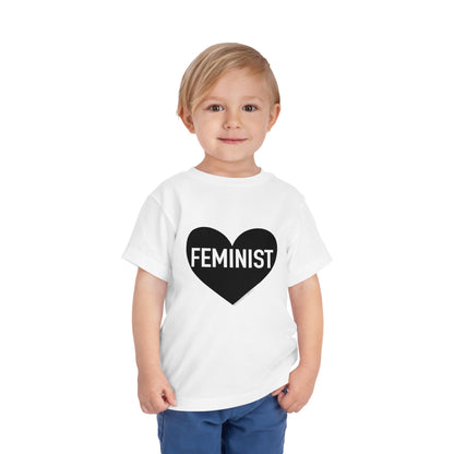 Feminist Heart Toddler Tee