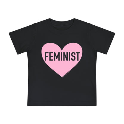 Baby Feminist Heart Tee