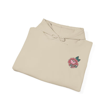Go Away Flower Hoodie