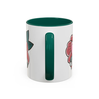 Go Away Flower Mug