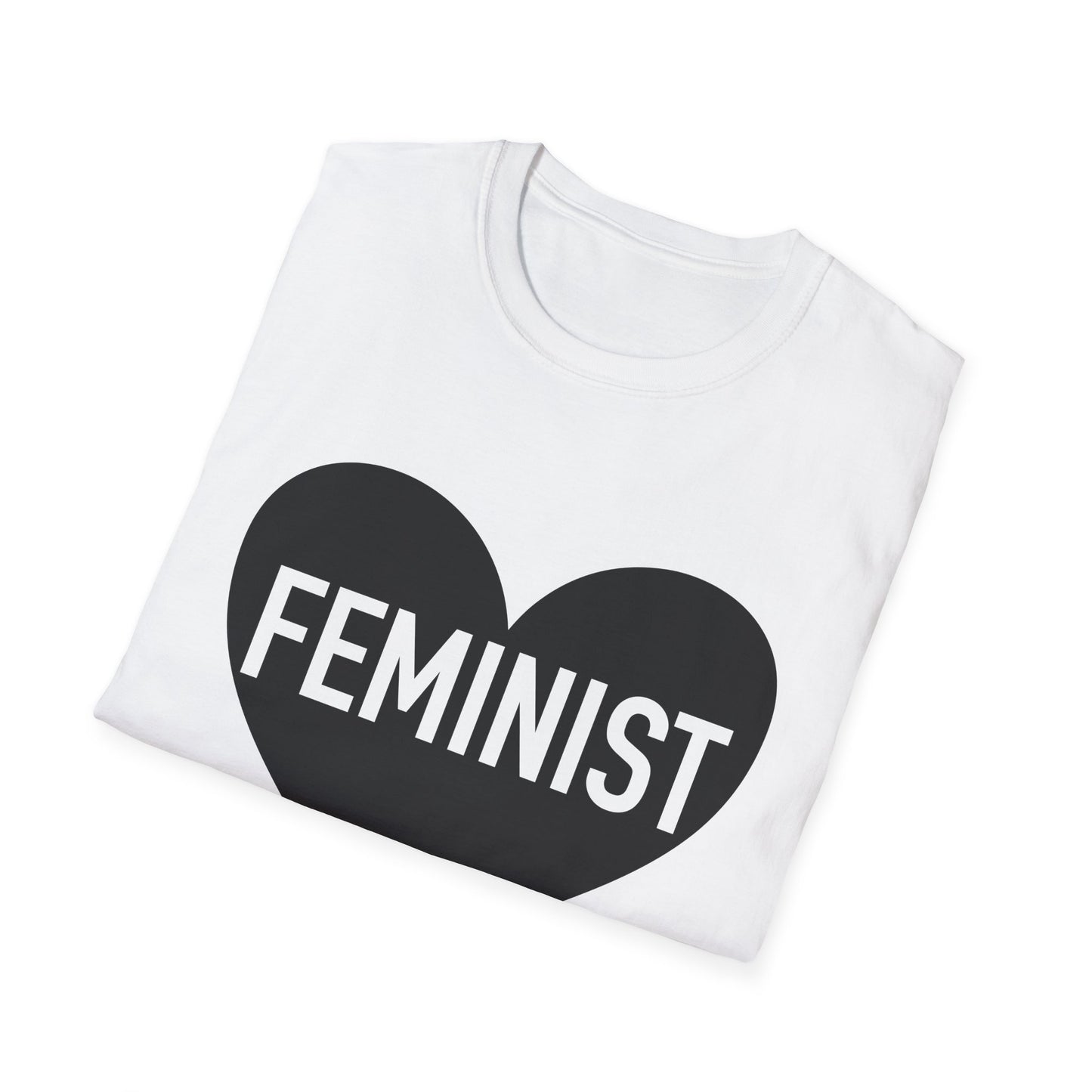 Feminist Heart Adult Tee