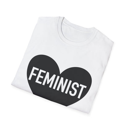 Feminist Heart Adult Tee