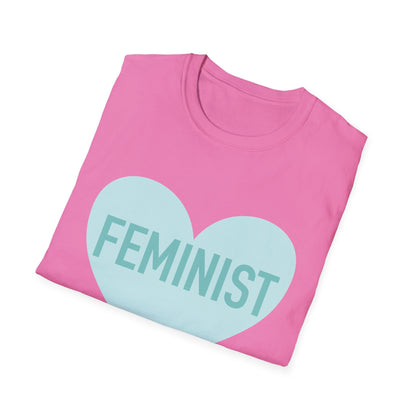 Feminist Heart Adult Tee