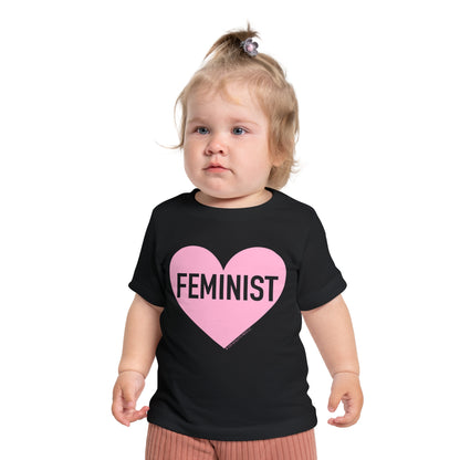 Baby Feminist Heart Tee