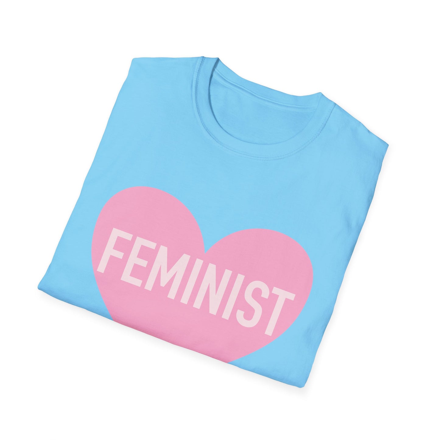 Feminist Heart Adult Tee