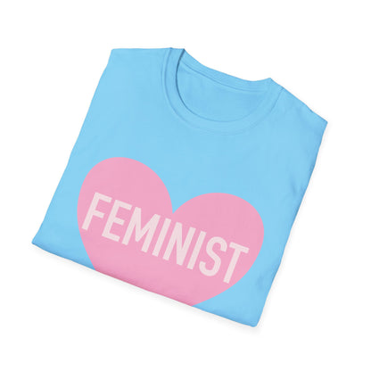 Feminist Heart Adult Tee