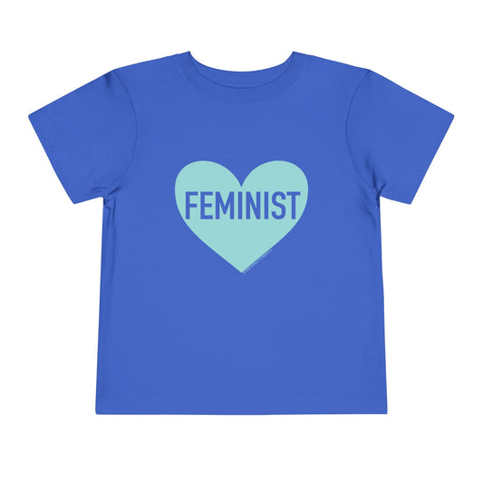 Feminist Heart Toddler Tee