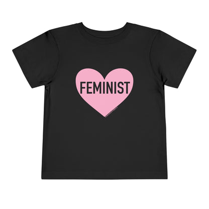Feminist Heart Toddler Tee