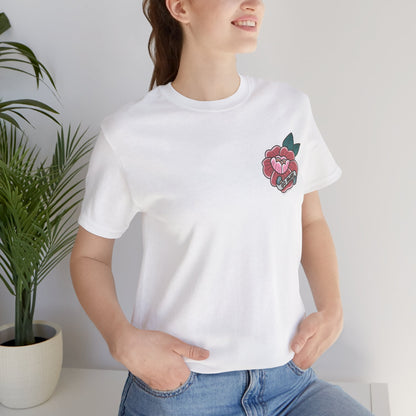 Go Away Tattoo Flower Shirt