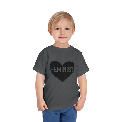 Feminist Heart Toddler Tee