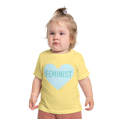 Baby Feminist Heart Tee